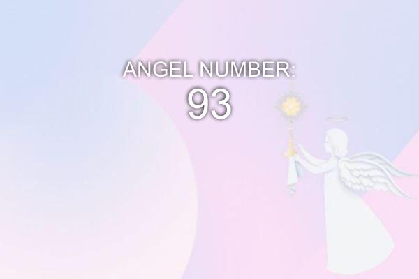 Angelas numeris 93 – prasmė ir simbolika