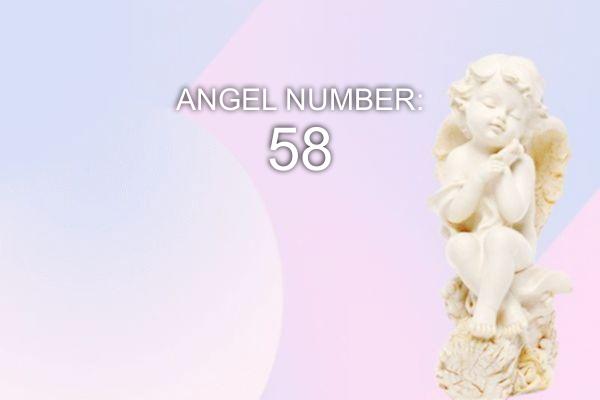 Ängel nummer 58 – Mening och symbolik