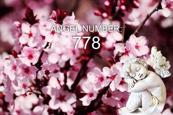 Nombre angélique 778 – Signification et symbolisme