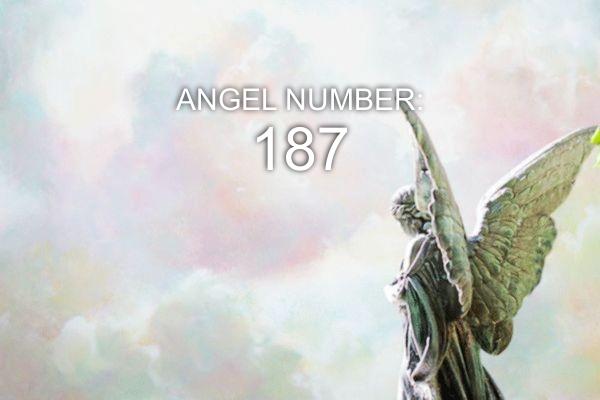 Angelo numeris 187 – prasmė ir simbolika