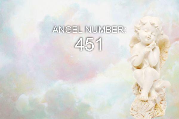 Angelo numeris 451 – prasmė ir simbolika