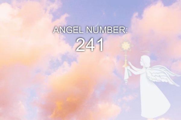 Ängel nummer 241 – Mening och symbolik