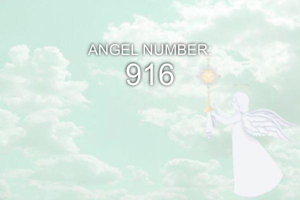 Engel nummer 916 – Betydning og symbolikk