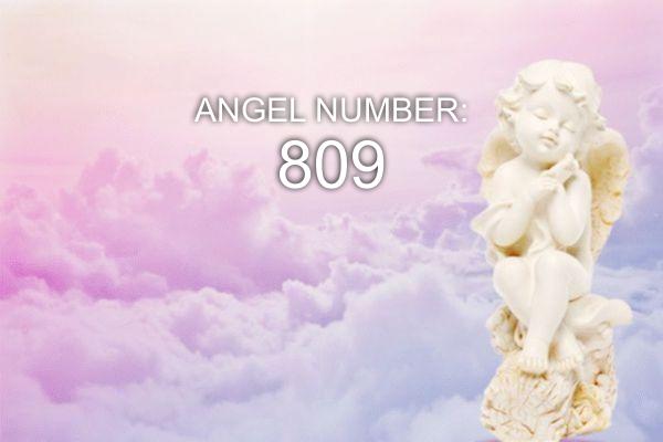 Ängel nummer 809 – Mening och symbolik