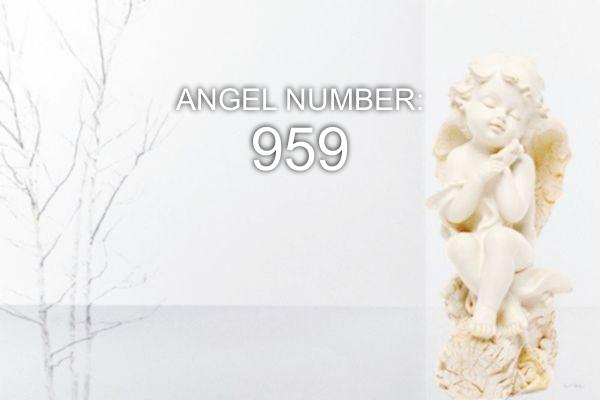 Ängel nummer 959 – Mening och symbolik