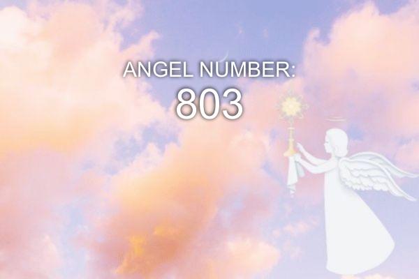 Número do Anjo 803 – Significado e Simbolismo