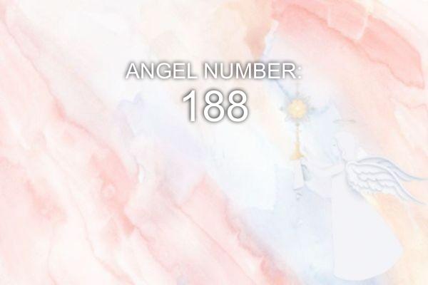 Angelo numeris 188 – prasmė ir simbolika