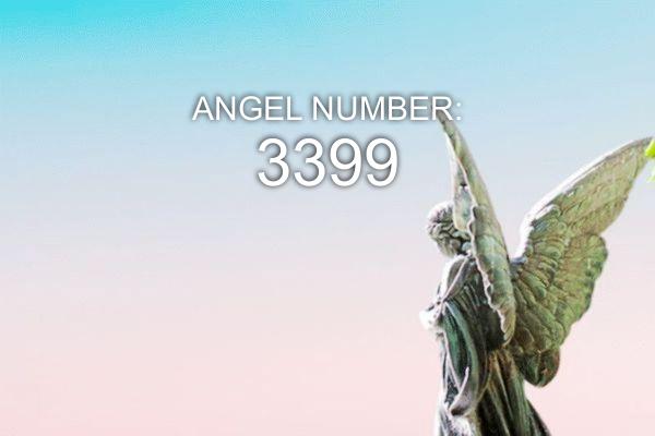 3399 Eņģeļa numurs - nozīme un simbolika