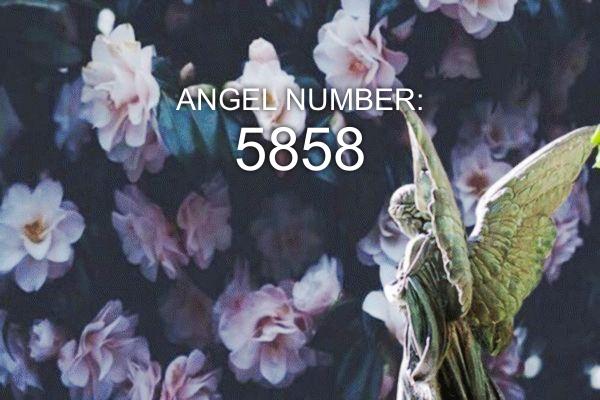 5858 Eņģeļa numurs - nozīme un simbolika
